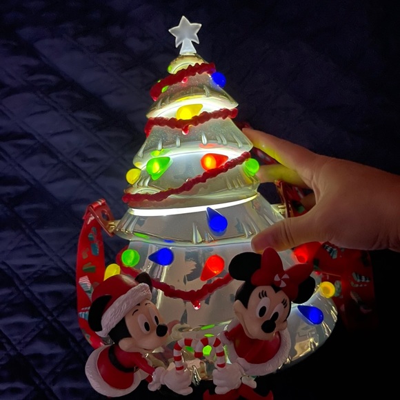 Disney Holiday Disney 22 50th Anniversary Gold Christmas Light Up
